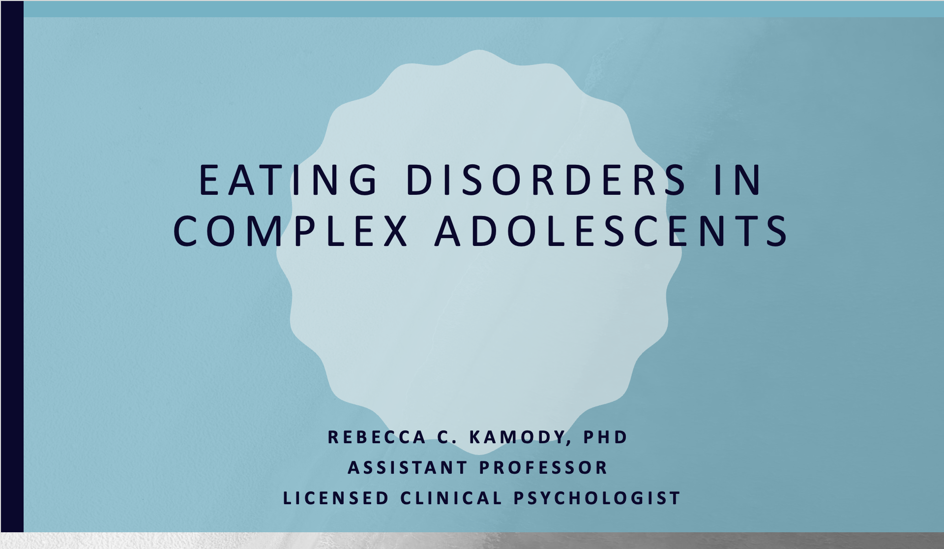 Eating Disorders In Complex Adolescents 