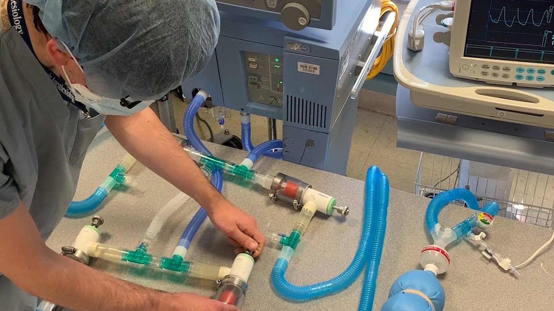 Regulating Pressure to Split Ventilate Two COVID19 Patients at Once