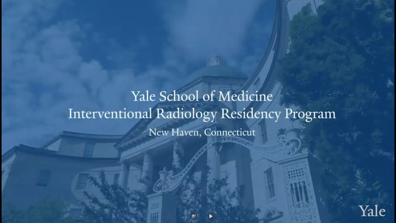 Yale Interventional Radiology Residency Program