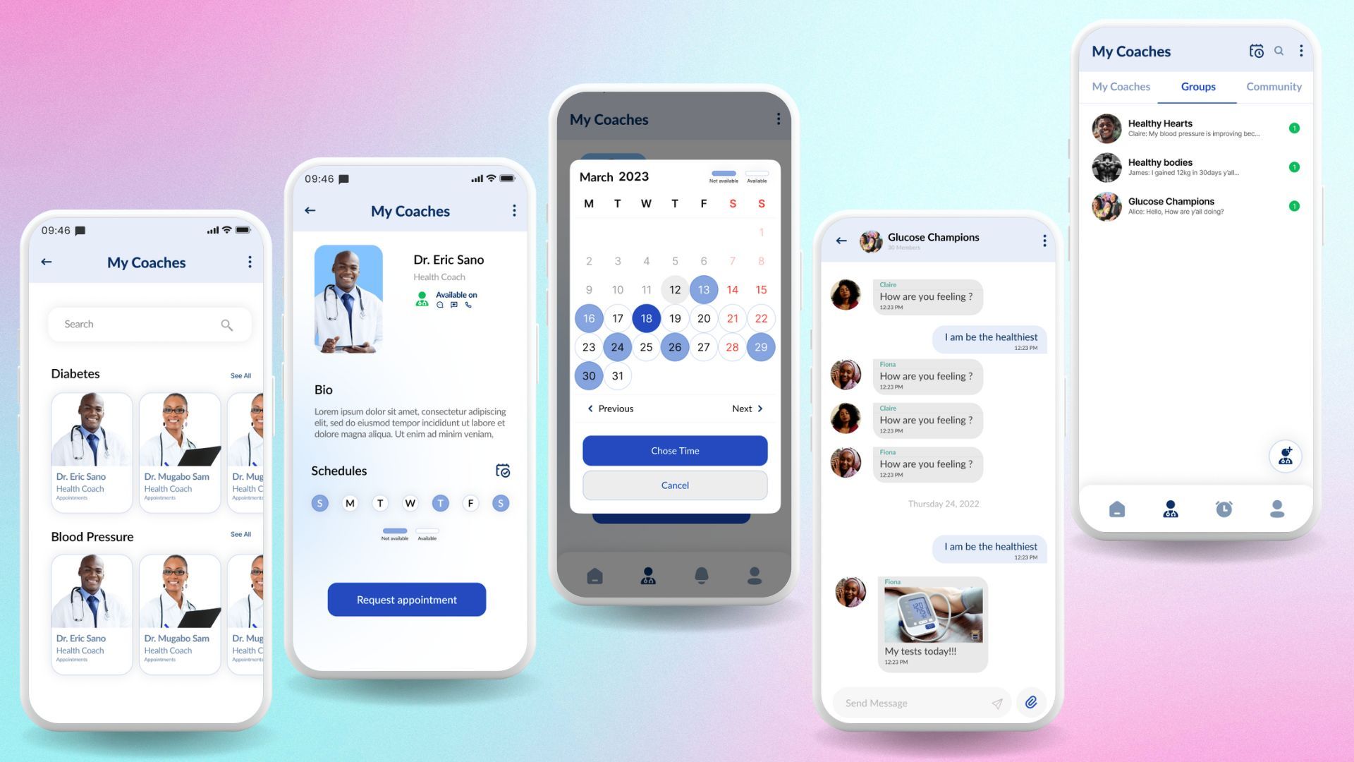 🇷🇼Vitaway+ | E-Clinic App UI/UX Design