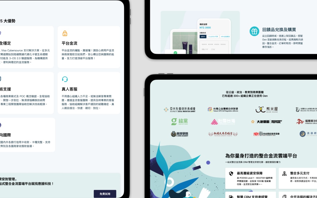 Mockup of new homepage