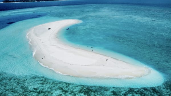 Sandbank Adventures Near Fodhdhoo, Maldives