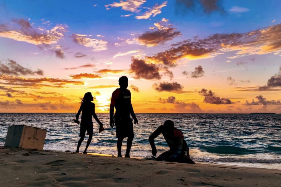Sunset at Sabba Beach Hotels