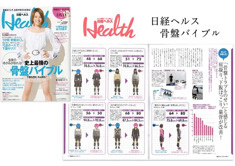 日経ヘルス　骨盤バイブル