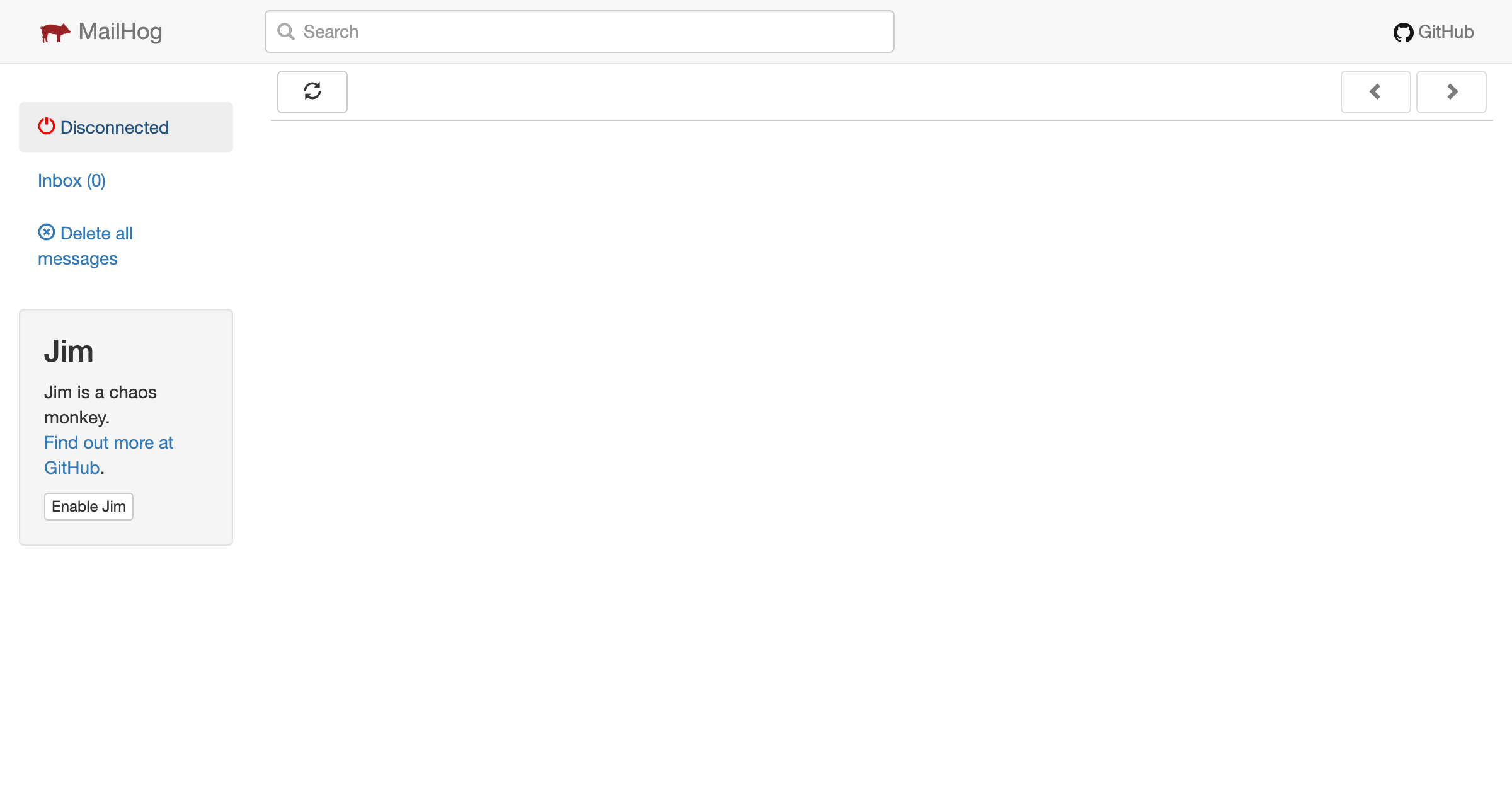 MailHogの動作確認