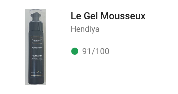 Le Gel Mousseux