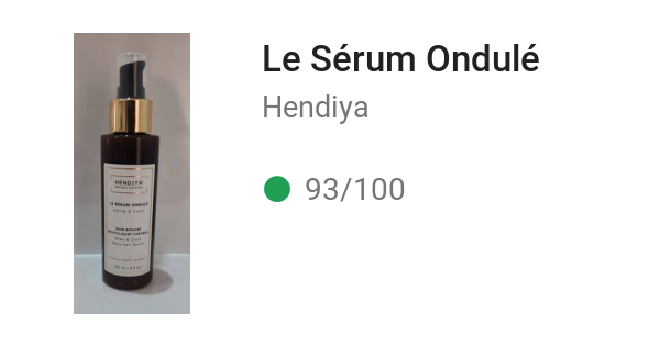Le Sérum Ondulé