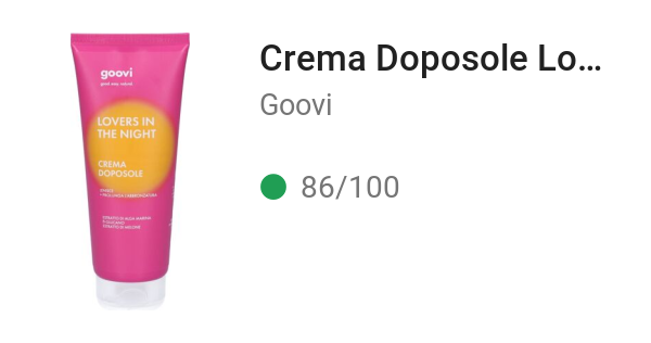 Crema Doposole Lovers in the night