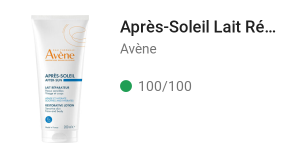 Après-Soleil Lait Réparateur