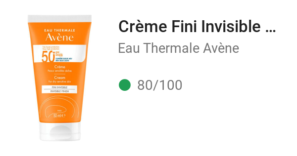 Crème Fini Invisible SPF 50+
