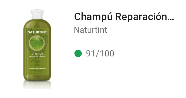 Champú Reparación y Fuerza