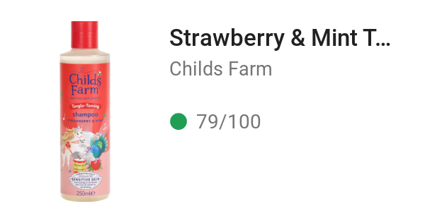 Strawberry & Mint Tangle Taming Shampoo