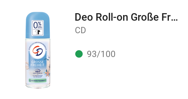 Deo Roll-on Große Freiheit