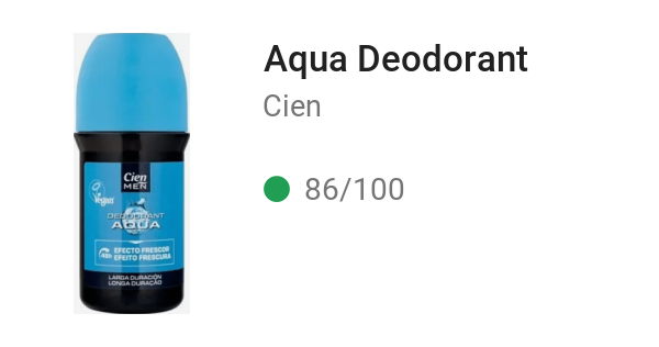 Aqua Deodorant