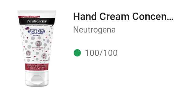Hand Cream Concentrated Unscented