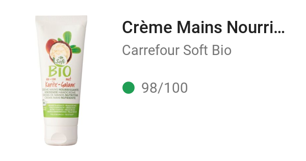 Crème Mains Nourrissante Karité
