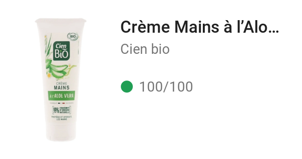 Crème Mains à l’Aloe Vera