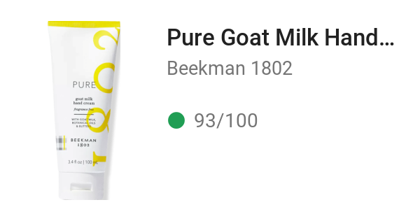 Pure Goat Milk Hand Cream