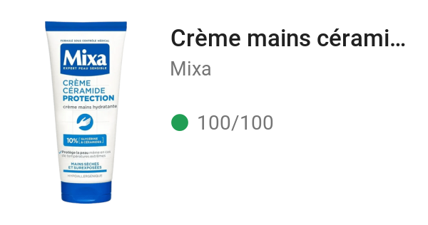 Crème mains céramide protection