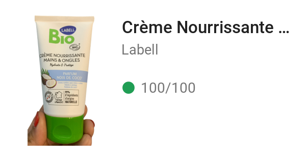 Crème Nourrissante mains & ongles