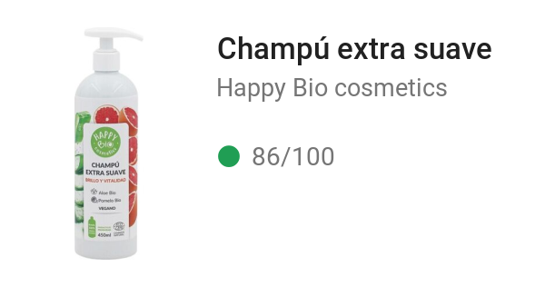 Champú extra suave