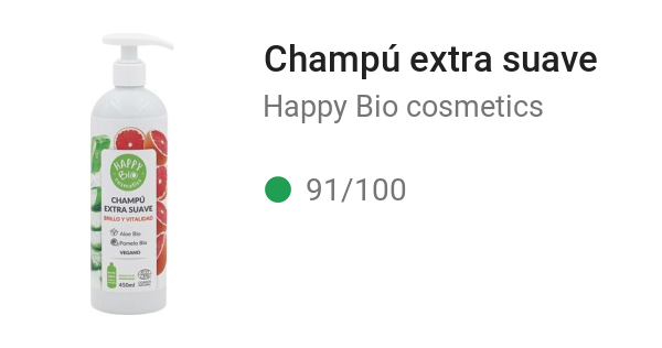 Champú extra suave