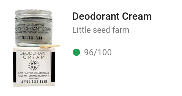 Deodorant Cream