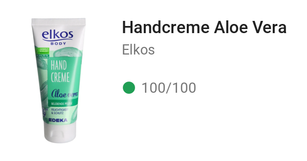 Handcreme Aloe Vera