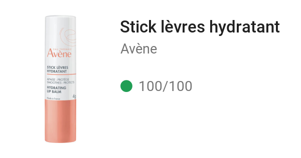 Stick lèvres hydratant