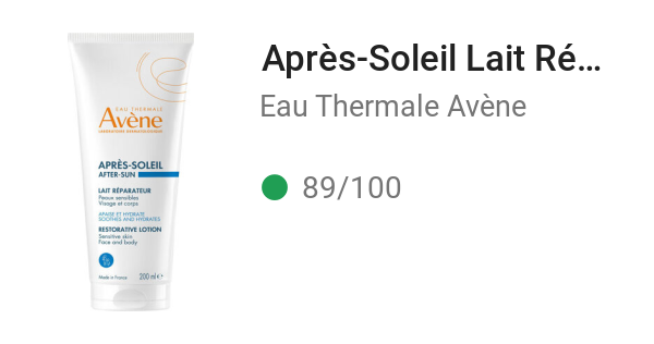 Après-Soleil Lait Réparateur