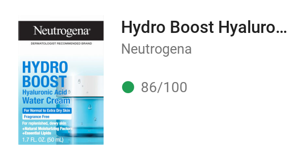 Hydro Boost Hyaluronic Acid Water Cream