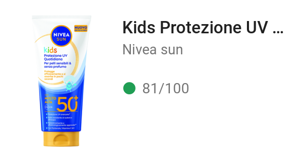Kids Protezione UV Quotidiana SPF 50+