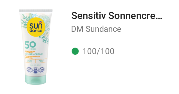 Sensitiv Sonnencreme LSF 50