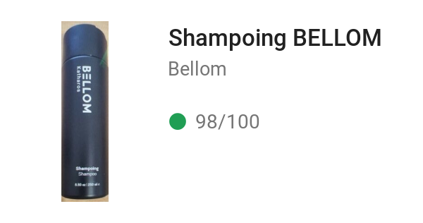 Shampoing BELLOM