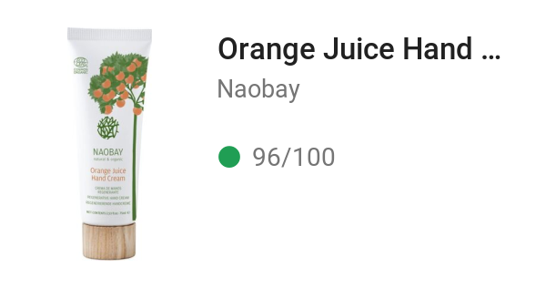 Orange Juice Hand Cream