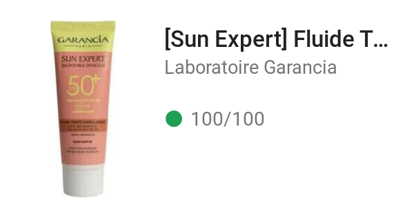 [Sun Expert] Fluide Teinté Embellisseur SPF 50+