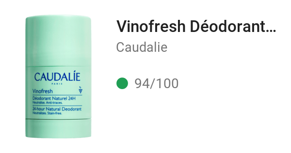 Vinofresh Déodorant Naturel 24H