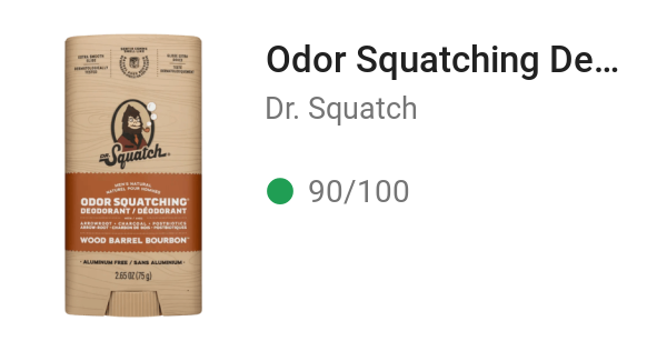 Odor Squatching Deodorant Wood Barrel Bourbon