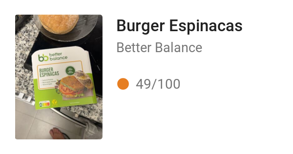 Burger Espinacas