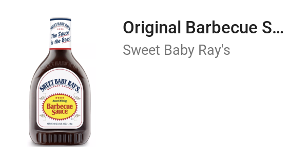Original Barbecue Sauce