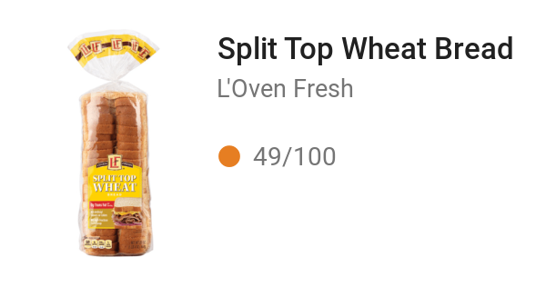 Split Top Wheat Bread