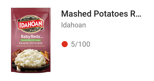 Mashed Potatoes Roasted Garlic & Parmesan