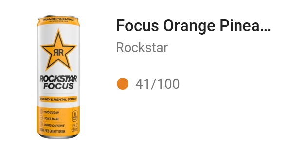 Focus Orange Pineapple