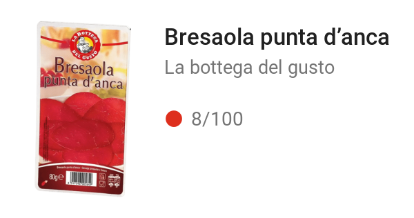 Bresaola punta d’anca