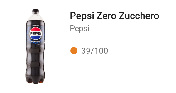 Pepsi Zero Zucchero