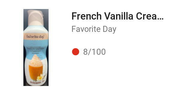 French Vanilla Creamer