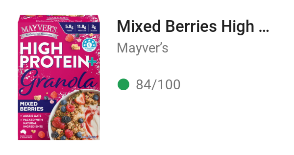 Mixed Berries High Protein+ Granola