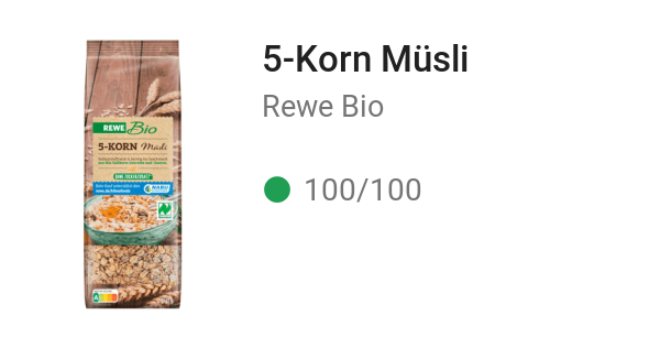 5-Korn Müsli