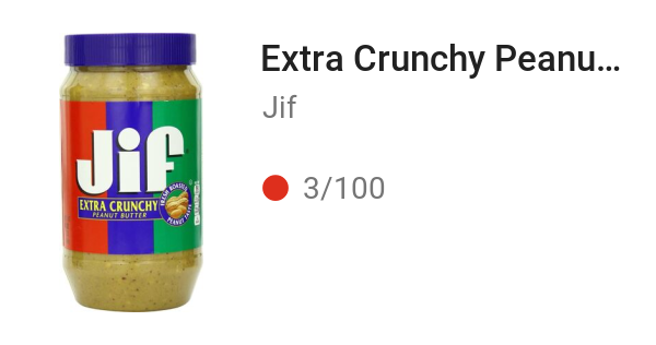 Extra Crunchy Peanut Butter