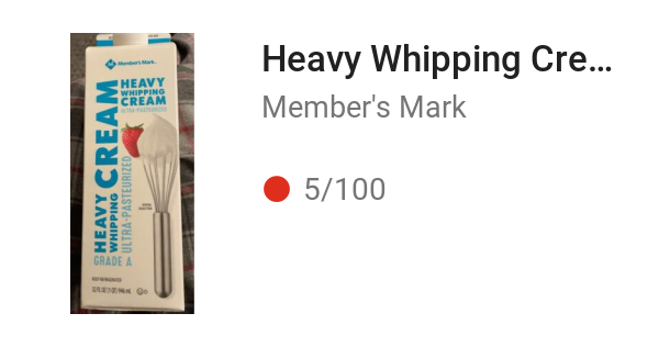 Heavy Whipping Cream